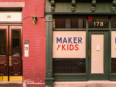 Maker Kids Signage