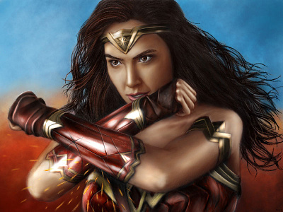 Wonder Woman Animation by Nimblechapps on Dribbble