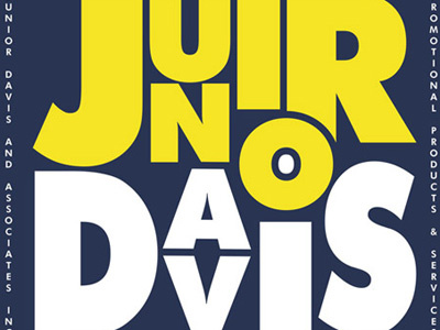 JDA Text Logo blue brand typography yellow