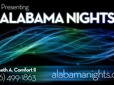 Alabama Nights Business Card