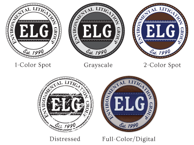 ELG Logo Versions brand logo