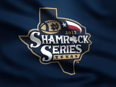 2013 Shamrock Series football notre dame sports design texas