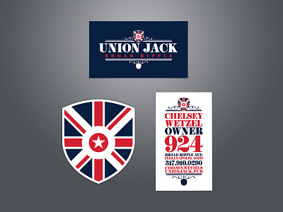 Union Jack Identity Materials bar broad ripple indianapolis pub soccer