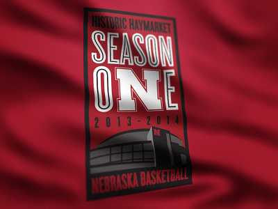 Season One - Nebraska basketball nebraska sports design