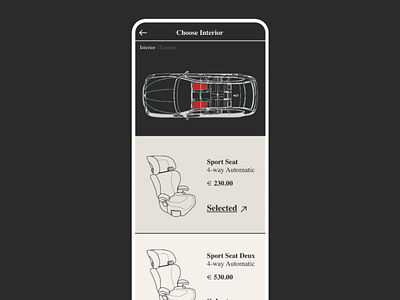 Merecedes Car Configurator