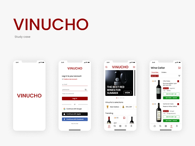 VINUCHO | MOBILE | UI/UX DESIGN