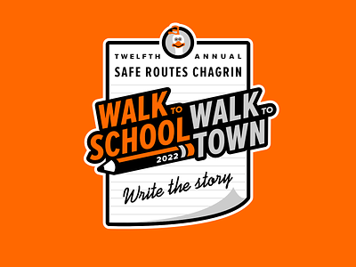 Safe Routes Chagrin 2022 Walk to School / Walk to Town chagrin falls ohio safe-routes tee tees