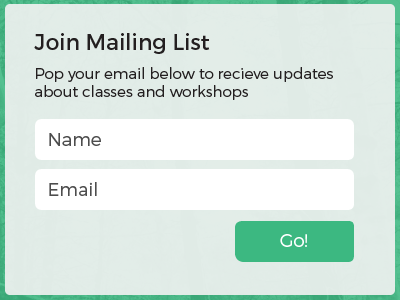 Mailing list form