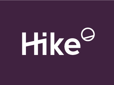 Hike logotype app branding career design hike icon logo logotype type