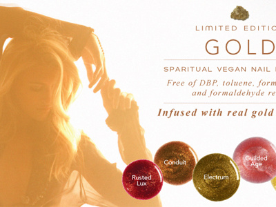 Gold collection at SpaRitual