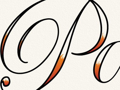 Polefire fire logo outline polefire type typography