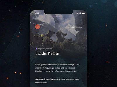 Anthem Companion App Concept - Content Details