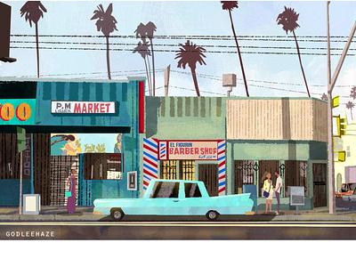 Silver Lake design illustration