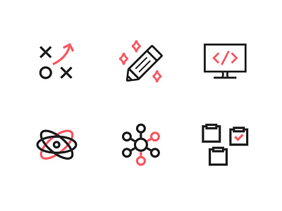 Design Process Icons