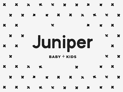 Juniper Logo brand identity children ecommerce fashion identity design kids logo retail