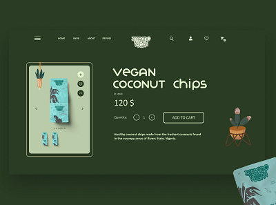 Zebrado app branding design e commerce ui vegan website