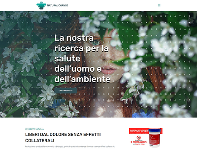 Italian Pharma Company Divi Design design divi web wordpress wordpress design