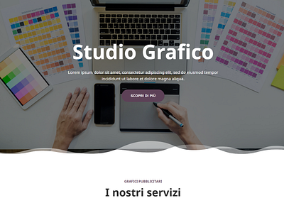 Graphic Design Agency Divi Layout