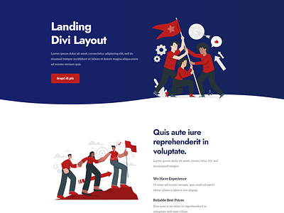 Landing Page Layout