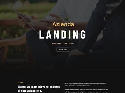 Azienda 4 Divi Layout branding design divi web wordpress wordpress blog wordpress design