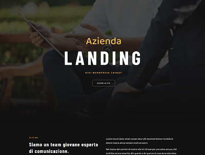 Azienda 4 Divi Layout branding design divi web wordpress wordpress blog wordpress design