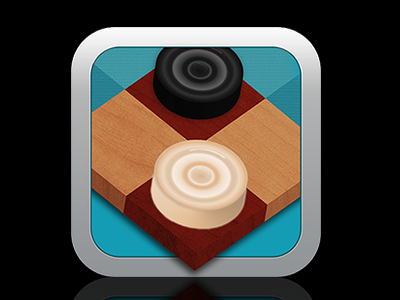 Checkers checkers icon ipad iphone wip