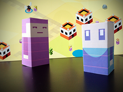 don't be a fool game ios paper toy research