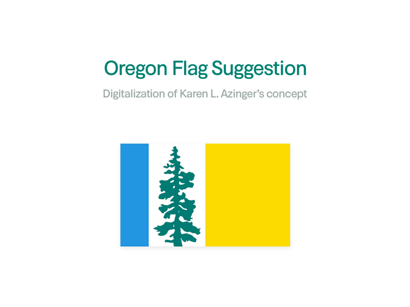 Oregon Flag By Lukas Süsslin On Dribbble