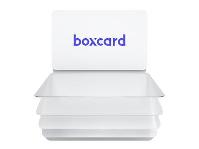 Boxcard – reel cards in the app 3d animation app banking cards clean dashboard design discount flat icon illustration interface logo mobile plastic typography ui ux wallet