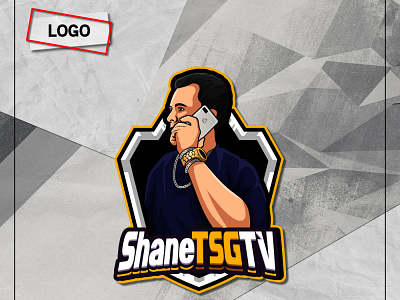 CUSTOM LOGO branding custom logo design logo mascot streamer vlog vlogger youtube channel youtuber