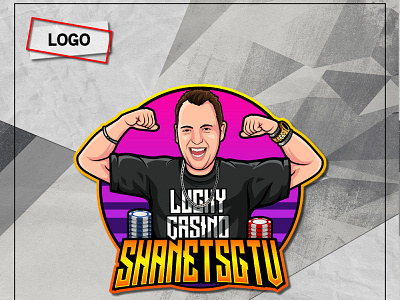 CUSTOM LOGO custom logo design esport logo illustration logo mascot mascot logo streamer vlog vlogger youtube channel youtuber