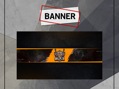 TWITCH BANNER banner banner design cover design facebook cover graphic design illustration logo mascot streamer twitch banner twitter banner youtube banner youtube channel youtuber