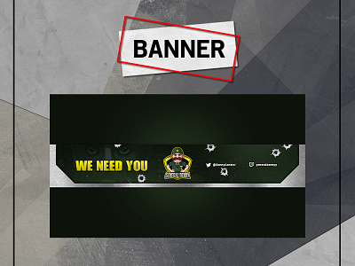 BANNER banner banner design banner twitch banners cover design facebook cover illustration logo mascot streamer twitch banner twitter banner youtube channel youtuber