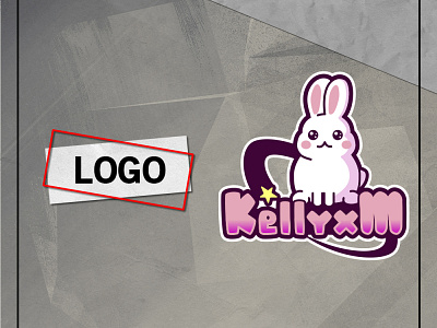 RABBIT LOGO bunny cartoon cartoon mascot design illustration logo logo design logo designer logo ideas logo maker mascot mascot design mascot logo rabbit streamer vector youtube channel youtuber