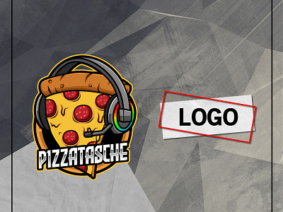 PIZZA LOGO brand logo branding cartoon design food food logo illustration logo logo design logo designer logo ideas mascot pizza pizza lovers streamer ui vector youtube channel youtuber