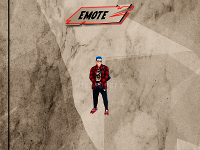 EMOTE BOY illustration logo youtube channel