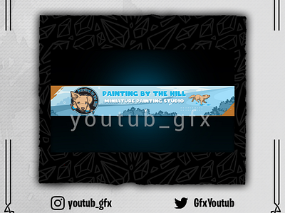 TWITCH BANNER banner branding custom banner design illustration logo mascot streamer twitch banner ui vector youtube banner youtube channel youtuber