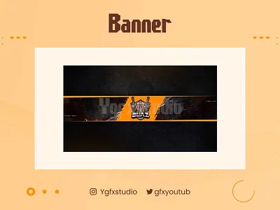 BANNER DESIGN banner banner design branding custom banner design graphic design illustration logo mascot streamer twitch banner vector youtube banner youtube channel youtuber