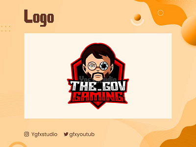 GAMING LOGO design illustration logo mascot streamer vector youtube channel youtuber