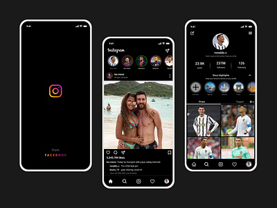 Instagram new UI design