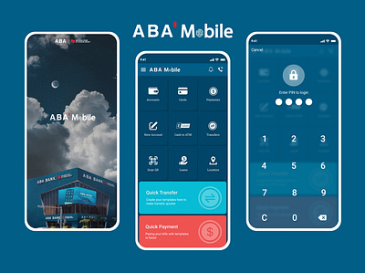 ABA Mobile App New UI design