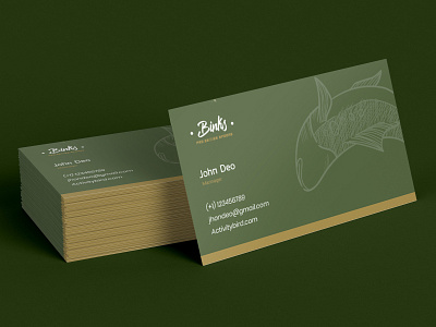 Mockup Business Card 90x50 34