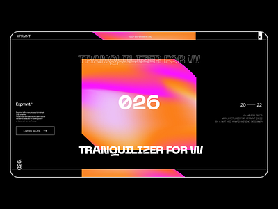 XPRMNT 026 brand strategy branding brutalism design experiment graphic design landing page layout metaverse neue machina nft pangram pangram ui ux