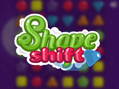 Logo for Shape Shift (Match 3) Game logo