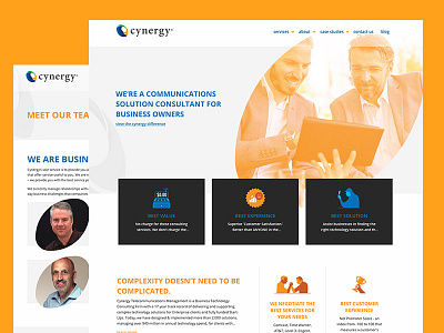 Website Re-Design for Business Technology Experts