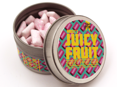 Juicy Fruit Redesign gum juicyfruit packaging