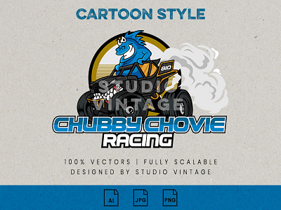 RACING LOGO ILLUSTRATION