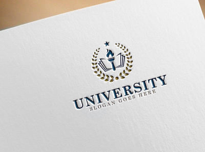 Education Logo design flat logo vector