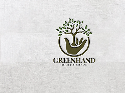 Natural Logo design flat logo minimal vector