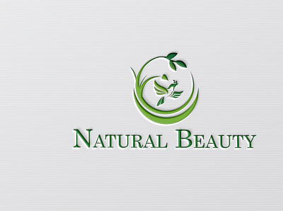 Natural logo design logo logo creation logodesign minimal natural beauty natural logo